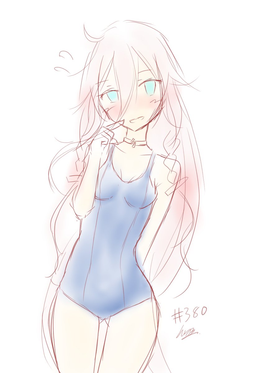 はずいあ #VOCALOID #IA #IA_-ARIA_ON_THE_PLANETES- #スク水 はずいあ #VOCALOID #IA #IA_-ARIA_ON_THE_PLANETES- #スク水