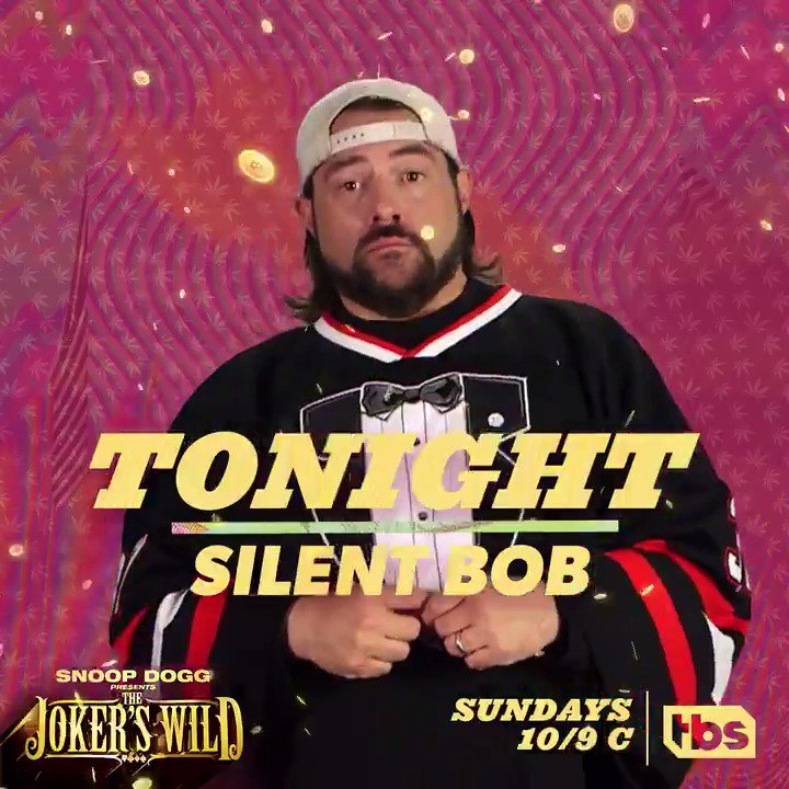 gonna be a funny one wit @ThatKevinSmith tonite on @JokersWildTBS ! check it 10/9c ???? #JokersWild https://t.co/bXn91VKRDM