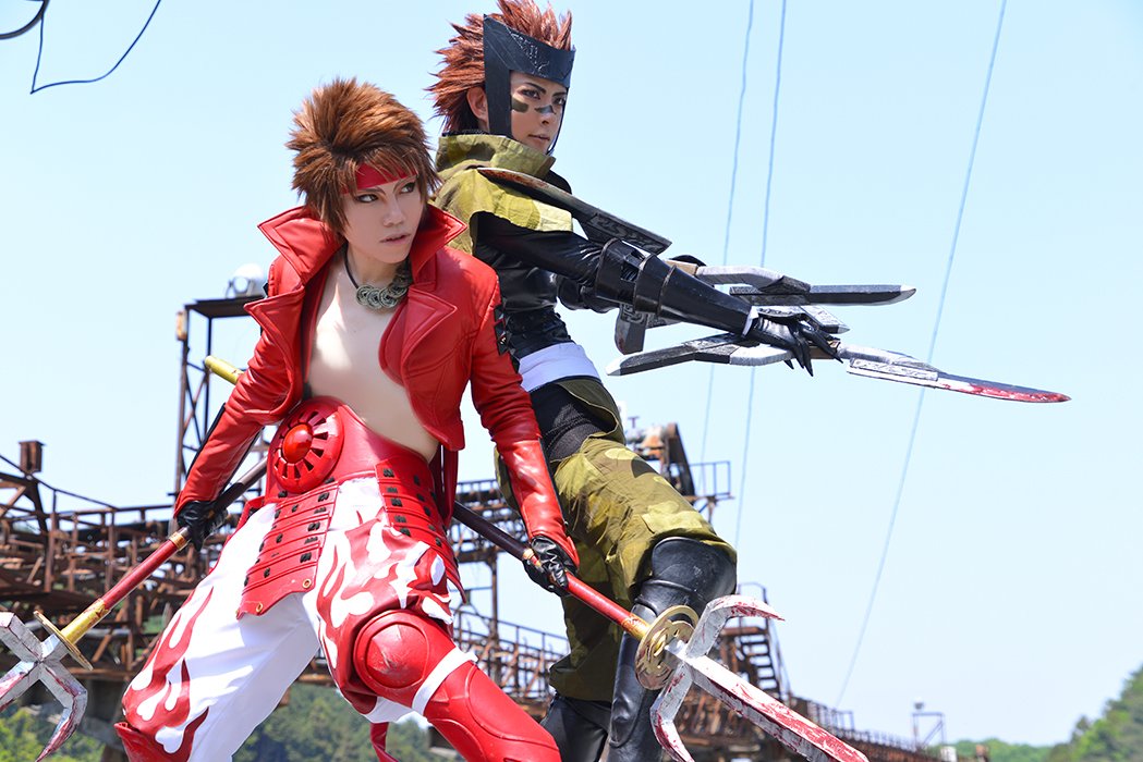 cos photo戦国BASARA真田幸村 ユキグニ 猿飛佐助 YOU @1007_yukko #コスナビ 採石場 cos photo戦国BASARA真田幸村 ユキグニ 猿飛佐助 YOU @1007_yukko #コスナビ 採石場