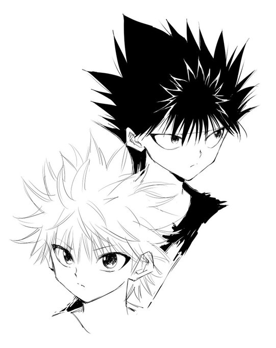 らくがきキルアと飛影アメトークのHUNTER×HUNTER芸人、楽しみなんだけどすごく好きなだけにそわそわ…幽遊白書芸人 らくがきキルアと飛影アメトークのHUNTER×HUNTER芸人、楽しみなんだけどすごく好きなだけにそわそわ…幽遊白書芸人