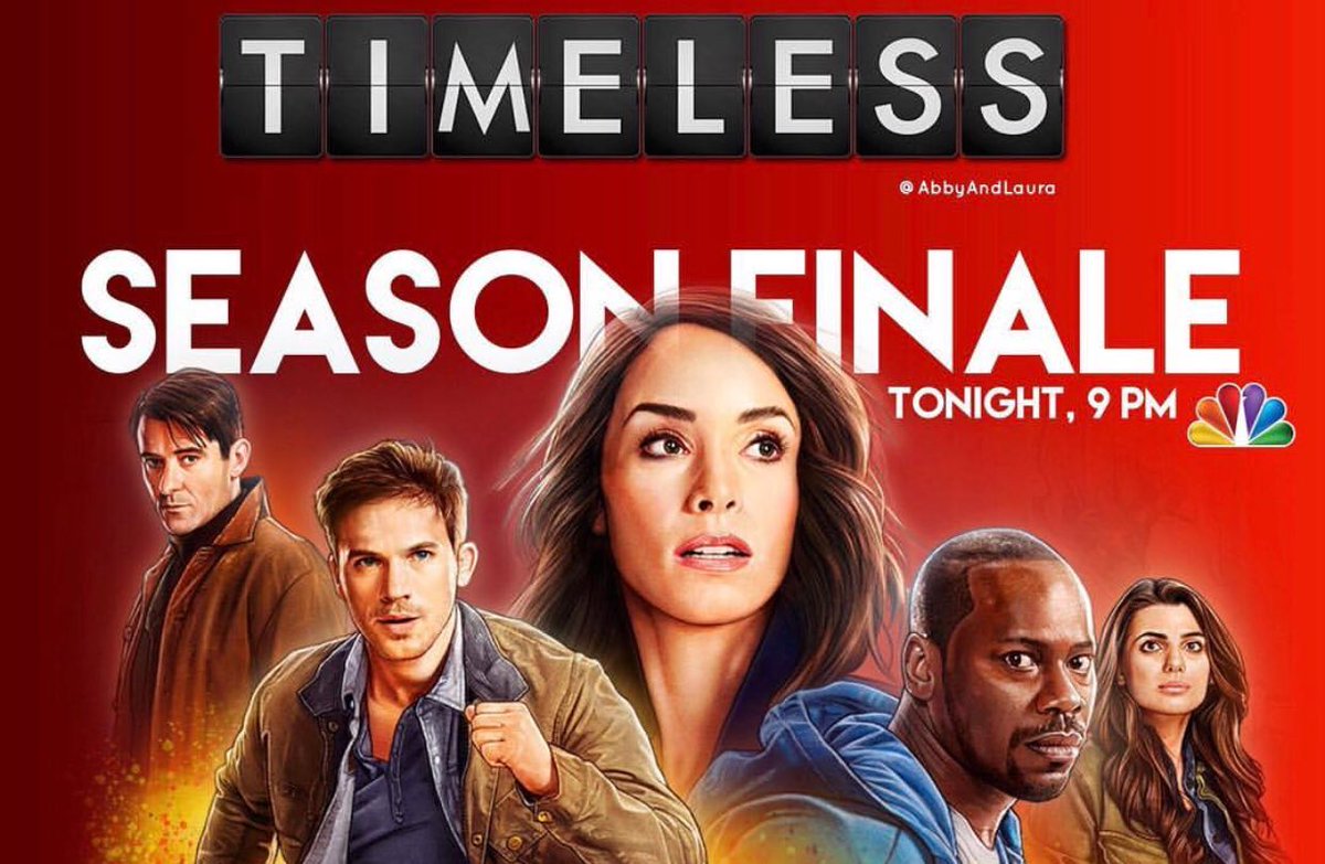 Tonight’s the night. You won’t wanna miss it. Watch live! We❤️ya. #Timeless @NBCTimeless @nbc https://t.co/HZgH2JRY8Z