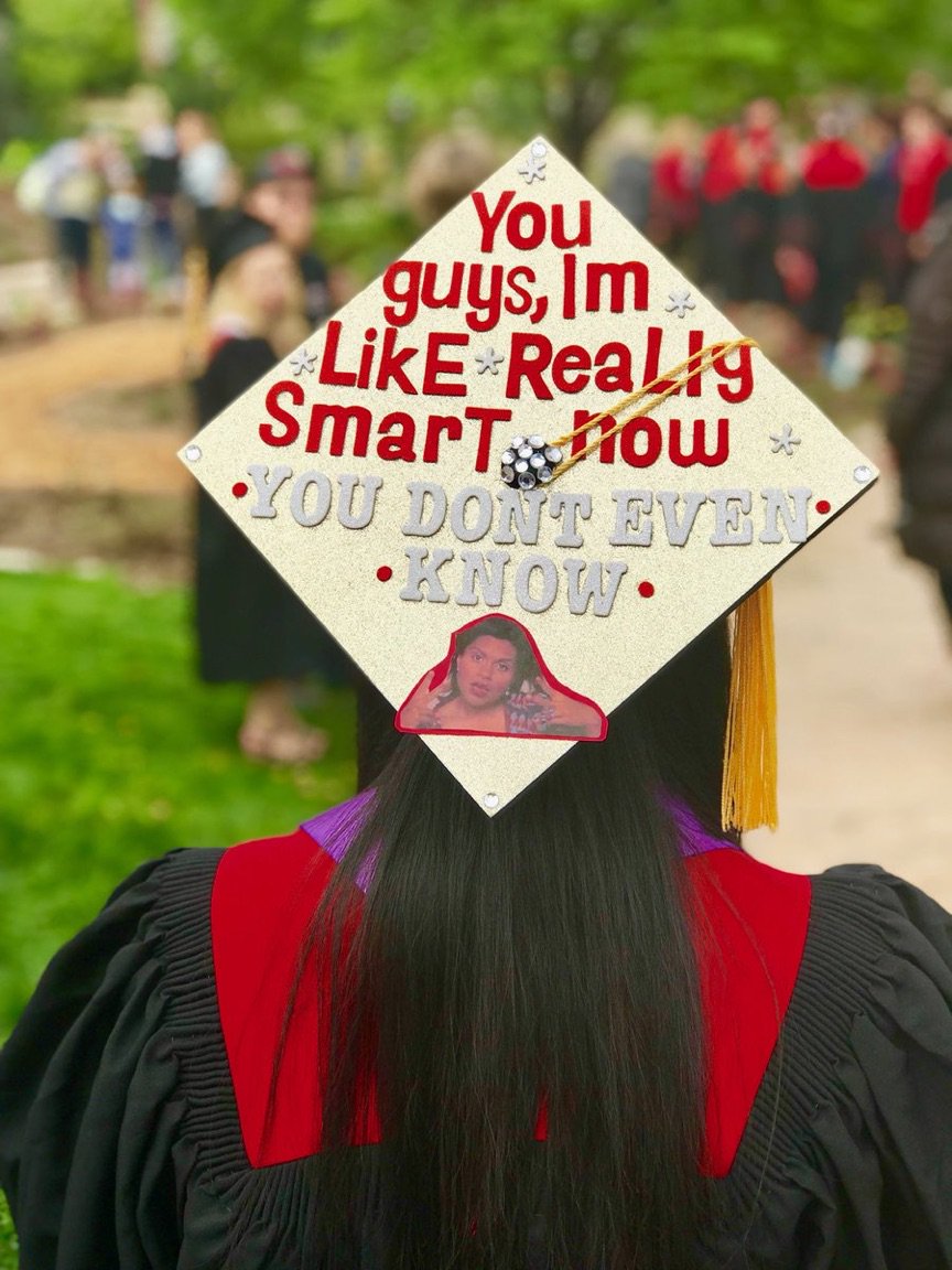 2018 Graduation is lit. ???? Kelly would be proud. https://t.co/9Mzi6JPxuG