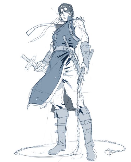 ひとつ前のツイートとはまったく関係ないですがこれまでに描いた悪魔城のファンアートのせます①一枚目リヒター二枚目ジョナサン ひとつ前のツイートとはまったく関係ないですがこれまでに描いた悪魔城のファンアートのせます①一枚目リヒター二枚目ジョナサン