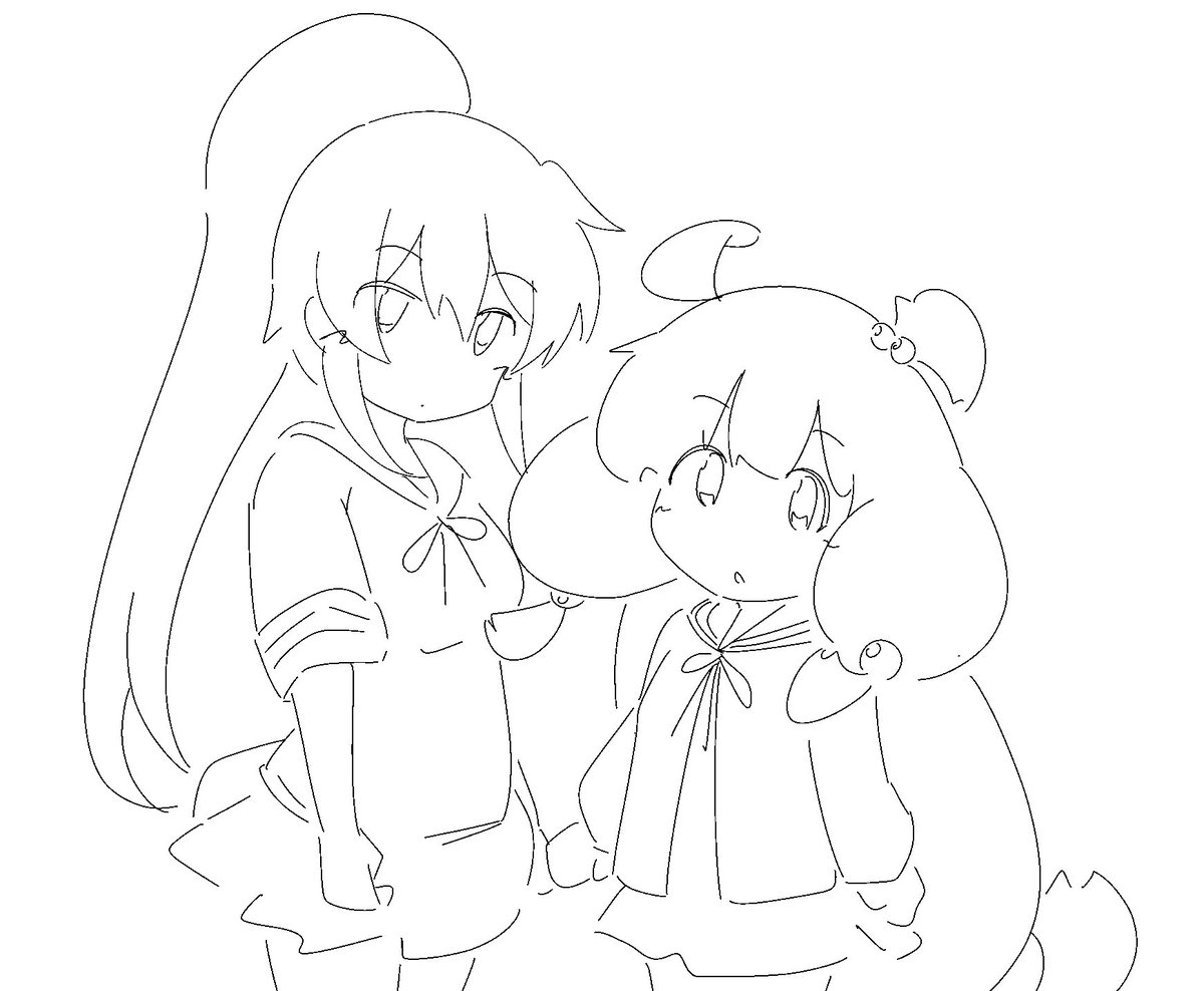 てーきゅう部の先輩と後輩 てーきゅう部の先輩と後輩