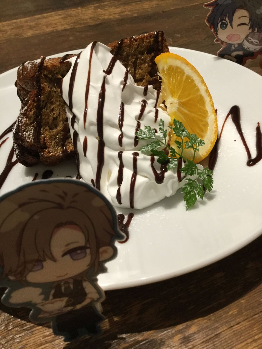 【Butlers~千年百年物語~コラボカフェ】現在コラボ中のメニューより「カフェ・ド・ヴェイン シフォンケーキ」のご紹介 【Butlers~千年百年物語~コラボカフェ】現在コラボ中のメニューより「カフェ・ド・ヴェイン シフォンケーキ」のご紹介