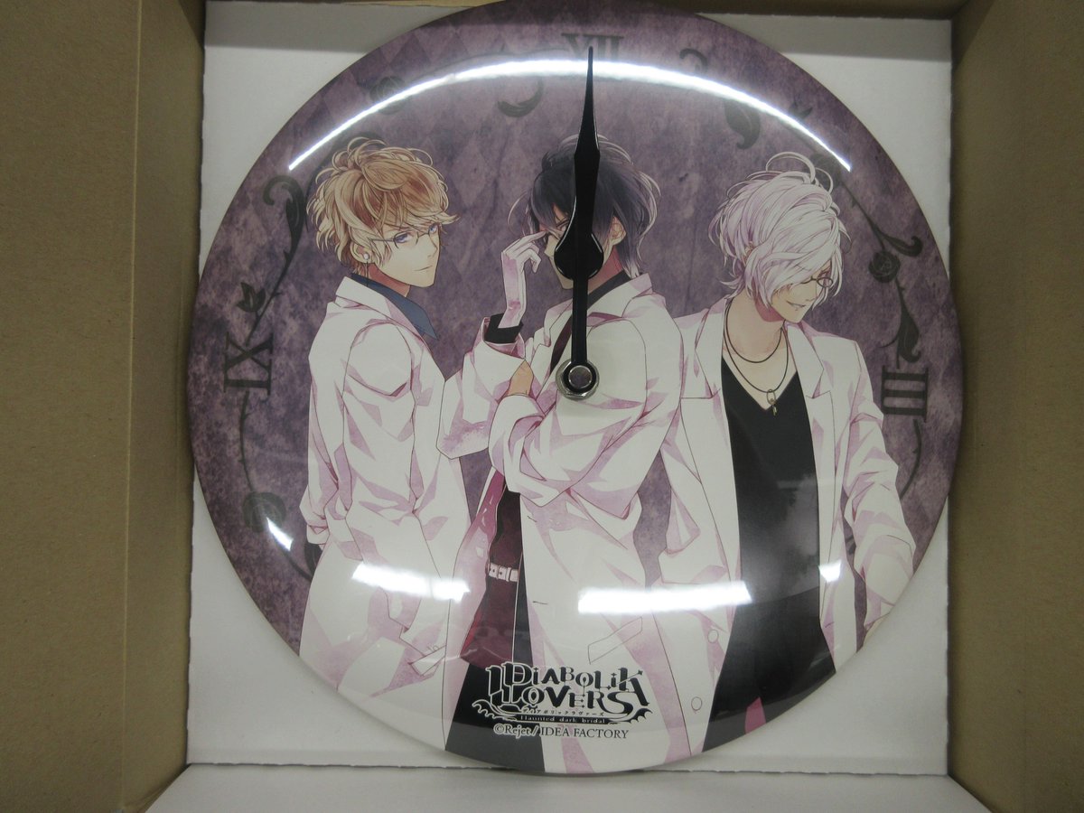 🌟入荷情報🌟「#DIABOLIKLOVERS」 白衣くじ A賞の 缶バッジ 時計が入荷しました!珍しい商品ですので、この 🌟入荷情報🌟「#DIABOLIKLOVERS」 白衣くじ A賞の 缶バッジ 時計が入荷しました!珍しい商品ですので、この