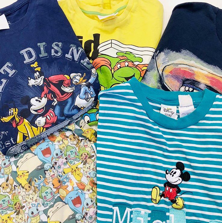 こんにちは!!ディズニー、ポケモン、ミュータントタートルズなどのキャラクターT-shirtが入荷しました!!早い者勝ちで こんにちは!!ディズニー、ポケモン、ミュータントタートルズなどのキャラクターT-shirtが入荷しました!!早い者勝ちで