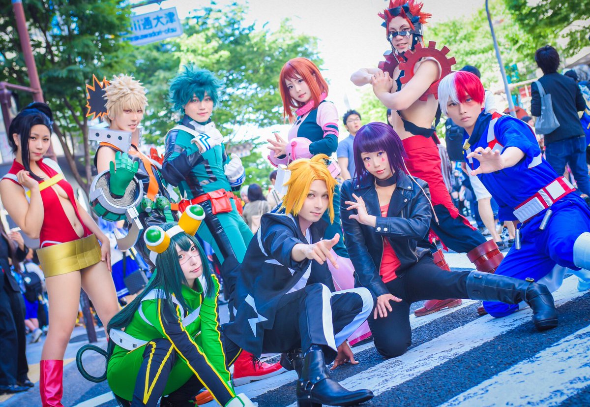 2018.05.20 栄ホココス僕のヒーローアカデミア併せ“ Plus ultra!! ”メンバー、カメラマンさんはリプ 2018.05.20 栄ホココス僕のヒーローアカデミア併せ“ Plus ultra!! ”メンバー、カメラマンさんはリプ