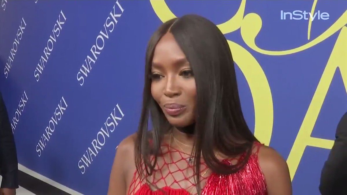 RT @InStyle: Supermodel @NaomiCampbell wants up-and-coming models to know that she's always here for them. ❤️ https://t.co/Hv5cVl7iLg