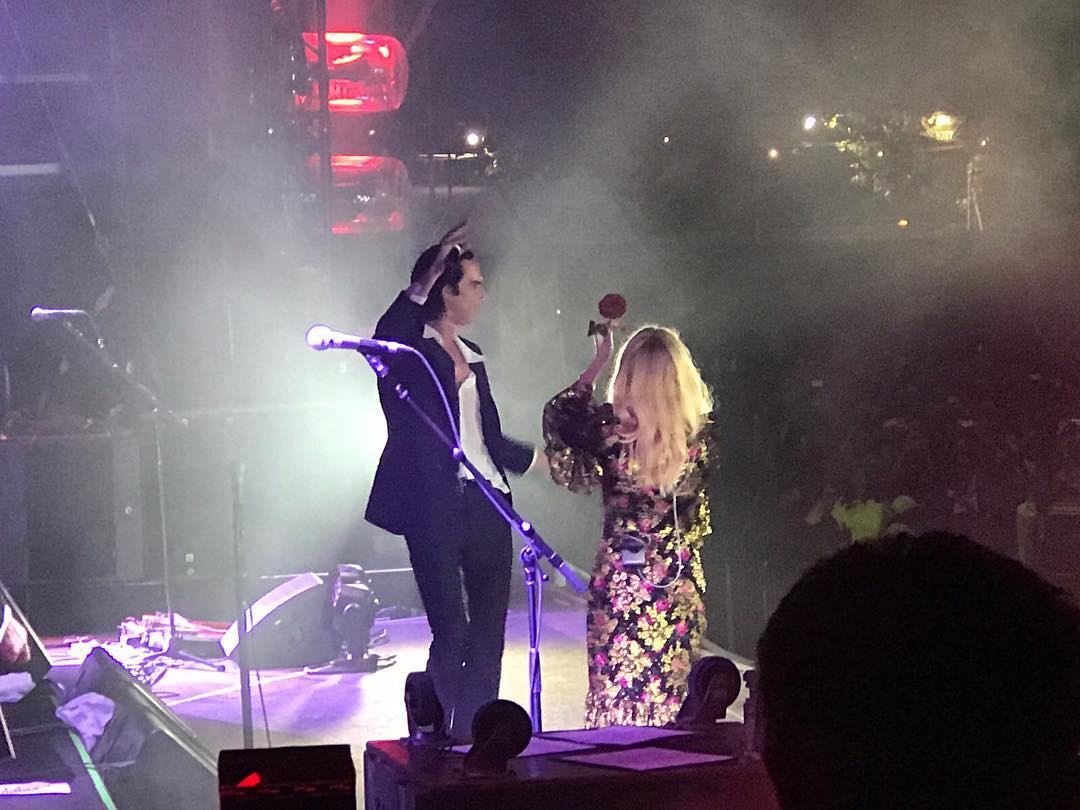 ❤️ When @NickCave gave his Wild Rose a????on stage at Victoria Park. Thank you for a(nother) beautiful moment. https://t.co/MTuHB3is4j