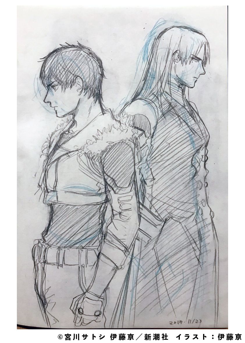 【原作・伊藤先生のスケッチ】『宇宙戦艦ティラミス』の原作の作画を担当している伊藤先生のスケッチをちょこっとご紹介!今回は 【原作・伊藤先生のスケッチ】『宇宙戦艦ティラミス』の原作の作画を担当している伊藤先生のスケッチをちょこっとご紹介!今回は