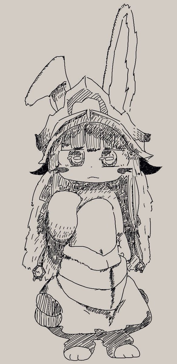 メイドインアビスを観たのでナナチをかきました メイドインアビスを観たのでナナチをかきました