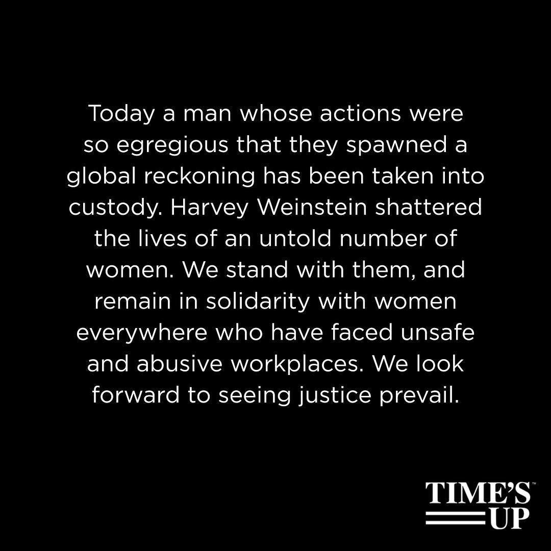 What a day. #timesup @TIMESUPNOW https://t.co/OB6txMgSpU