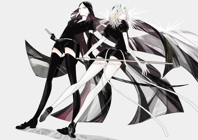 宝石達の衣装って喪服みたいだ #ダイヤ #ボルツ #宝石の国 宝石達の衣装って喪服みたいだ #ダイヤ #ボルツ #宝石の国