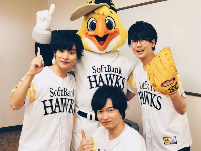 これから投げてきます!!!頑張るぞー!!#ダイヤのA#岡本信彦#逢坂良太#ソフトバンクホークス これから投げてきます!!!頑張るぞー!!#ダイヤのA#岡本信彦#逢坂良太#ソフトバンクホークス