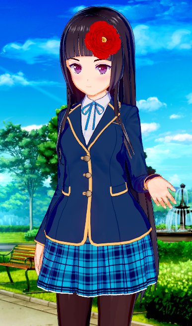 GF(仮)から不知火五十鈴さん。コイカツスタッフは五十鈴推しなんじゃないかと思えるほど、アクセと衣装が豊富。柄入り着物は GF(仮)から不知火五十鈴さん。コイカツスタッフは五十鈴推しなんじゃないかと思えるほど、アクセと衣装が豊富。柄入り着物は