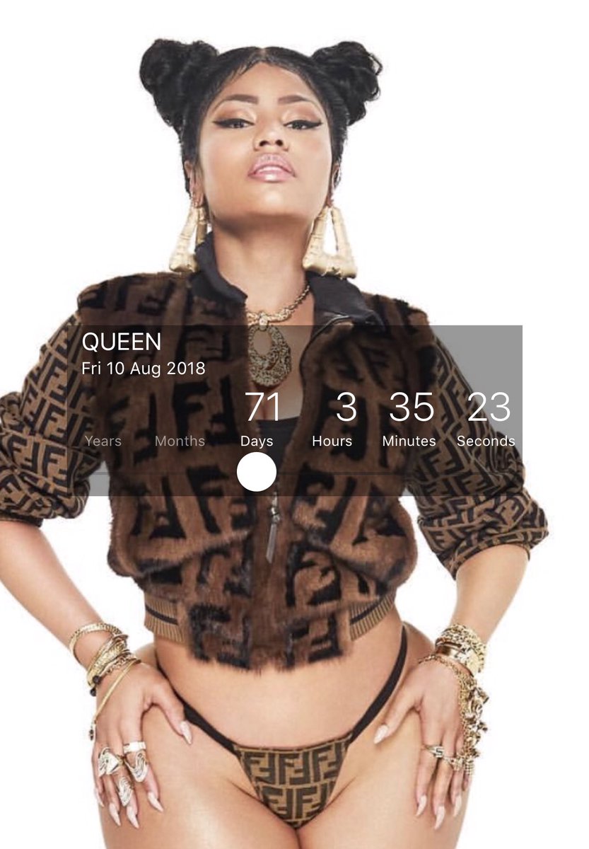 RT @iss_nm: #QUEEN DROPPING IN 71 DAYS!!???? @NICKIMINAJ AUG 10th https://t.co/WCGCHhHwpE