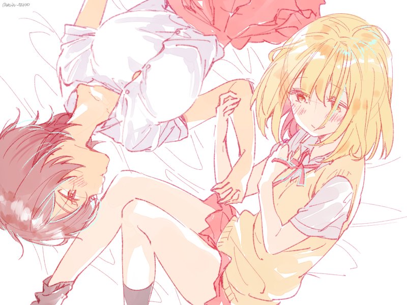 あさがおと加瀬さん😌 あさがおと加瀬さん😌