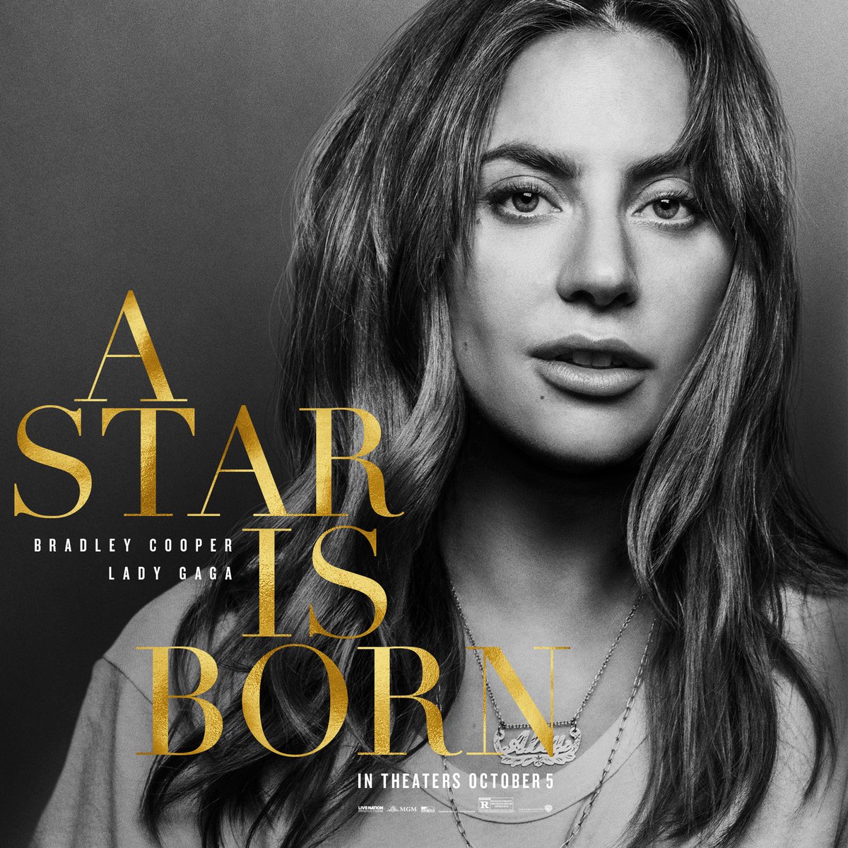 RT @starisbornmovie: Lady Gaga. #AStarIsBorn https://t.co/pYtRPed2bv