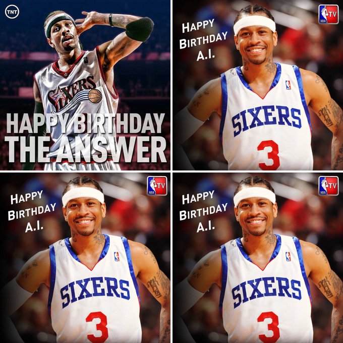 Allen Iverson’s Birthday Celebration | HappyBday.to