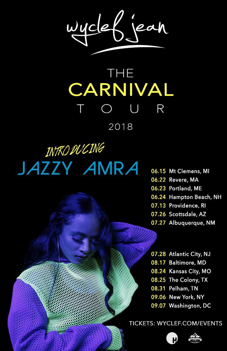 Now that you have the dope new song #YouGotMe from @JazzyAmra you can come see her live on #TheCarnivalTour !!! https://t.co/lLIdFW82MX