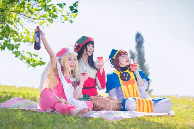 【コスプレ】ハクメイとミコチお気に入りの一枚💮今日も、明日も、みんなと笑顔で🌱photo:あおい( ) 【コスプレ】ハクメイとミコチお気に入りの一枚💮今日も、明日も、みんなと笑顔で🌱photo:あおい( )