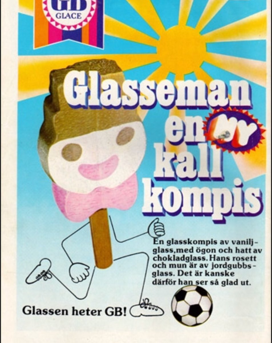 Jag kan inte riktigt släppa den gamla glassen, Glasseman. Vem tog fram denna produkt?  #pedofilpuck  #glasseman 