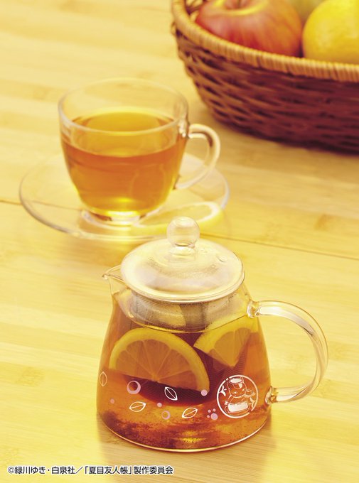 【一番くじ 夏目友人帳 ~ニャンコ先生茶房~】販売中!C賞は紅茶にも、日本茶にも、ハーブティーにもお似合いなガラスティー 【一番くじ 夏目友人帳 ~ニャンコ先生茶房~】販売中!C賞は紅茶にも、日本茶にも、ハーブティーにもお似合いなガラスティー