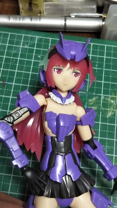 既出かもしれませんがアーキテクトガンメタはワンキットでここまで遊べるので買わない理由はないです#FAガール 既出かもしれませんがアーキテクトガンメタはワンキットでここまで遊べるので買わない理由はないです#FAガール