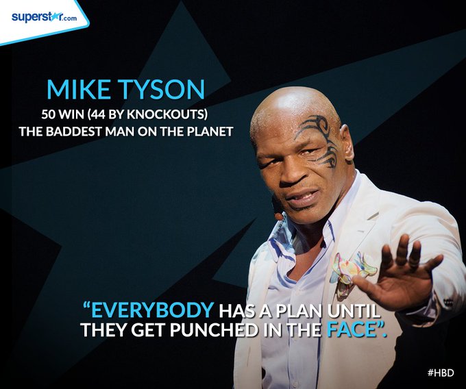 Mike Tyson's Birthday Celebration HappyBday.to