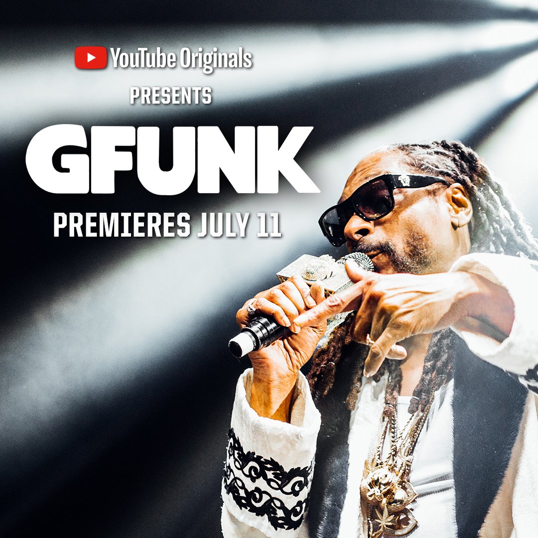 Bringing the story of G Funk wit @regulator to @YouTube July 11 ✨???????? #GFunkDoc https://t.co/vLWFb3g9Hj