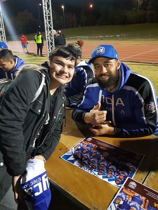 Met some former @NRL_Bulldogs too today!!! #ProudToBeABulldog https://t.co/Xpetoe5ciG