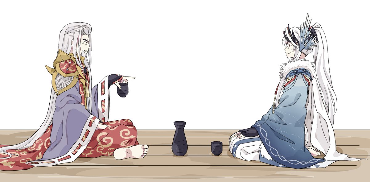 【絵】お説教#ThunderboltFantasy #サンファン #凜雪鴉 #廉耆 【絵】お説教#ThunderboltFantasy #サンファン #凜雪鴉 #廉耆