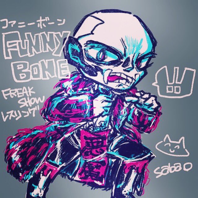 最近のらくがきgwarとかレスリングの骨。そろそろ女の子描きたいロボガとか・・・ #gwar #freaksowwres 最近のらくがきgwarとかレスリングの骨。そろそろ女の子描きたいロボガとか・・・ #gwar #freaksowwres