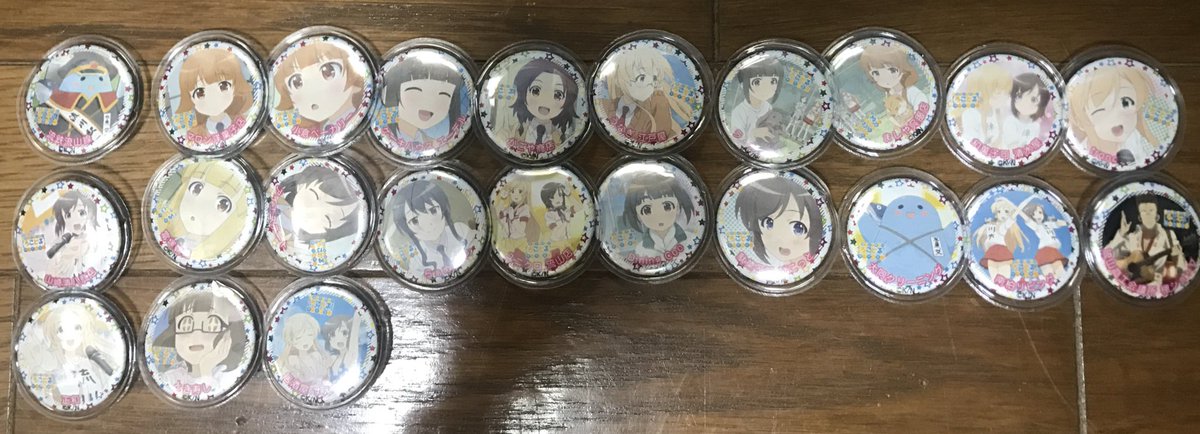 流山商工会議所と【ろこどる】のコラボ缶バッジ、始まってからもうすぐ2年経つけどこの2年でかなり種類が増えたなぁ〜(これで 流山商工会議所と【ろこどる】のコラボ缶バッジ、始まってからもうすぐ2年経つけどこの2年でかなり種類が増えたなぁ〜(これで