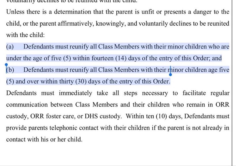 BREAKING: federal court requires family reunification. Source: https://t.co/NnANqk9C70

WooooooHooooooo!!!!! https://t.co/uoKuB7YLOt