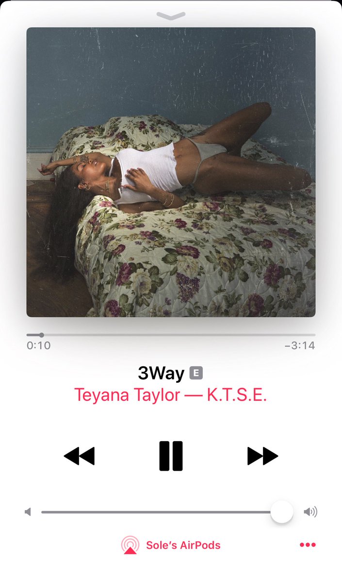 RT @sOle_flow: Deadass.... your album cured from anxiety ☺️☺️☺️ @TEYANATAYLOR  proud of you my #HarlemQueen ???????? https://t.co/9Rm0Z9iecp