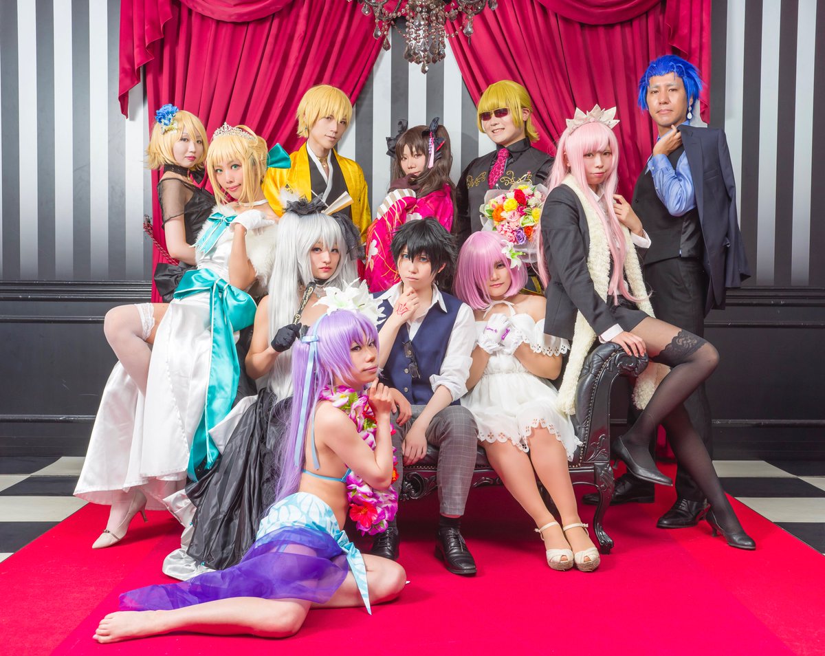 ♦︎コスプレ♦︎Fate/Grand Order英霊正装で集合〜〜!とってもお顔のいいサーヴァント達に囲まれてマスターは ♦︎コスプレ♦︎Fate/Grand Order英霊正装で集合〜〜!とってもお顔のいいサーヴァント達に囲まれてマスターは