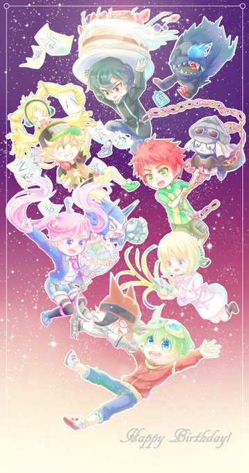 #新海ハル生誕祭2018 #アプモン ハルさん誕生日おめでとうございます🎈二度目だなぁ(。・ω・。)ノPixiv: #新海ハル生誕祭2018 #アプモン ハルさん誕生日おめでとうございます🎈二度目だなぁ(。・ω・。)ノPixiv: