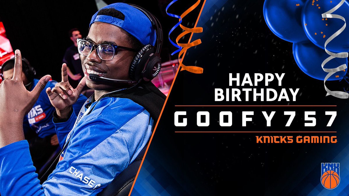 Happy birthday to my dude @Goofy757__ ! He gave @KnicksGaming a gift dropping 30plus in the big W! Enjoy the day! https://t.co/92GSPS8MQU