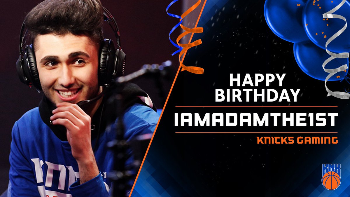 RT @KnicksGaming: Welcome to your 20's, @iamadamthe1st! Help us wish a very Happy Birthday to our point guard. ???? https://t.co/LYLDQMuX9U