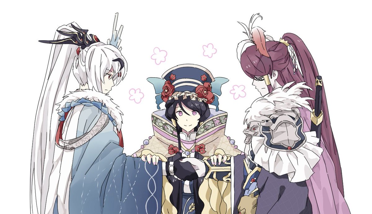 【絵】はい、仲直り🌸#ThunderboltFantasy #サンファン #凜雪鴉 #殺無生 #丹翡 【絵】はい、仲直り🌸#ThunderboltFantasy #サンファン #凜雪鴉 #殺無生 #丹翡