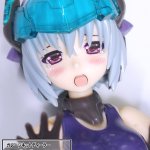 【FAガール フレズヴェルク用顔パーツ】涙のデカールも入れてあるので、お約束のこんな表情も作れちゃいます。頬色も3種類用意してあります。
美少女の涙は美しいですが、泣かせすぎに注意ですよ~(´▽`) #wf2018s #フレームアームズ・ガール https://t.co/vSTQ9VF1Gu
