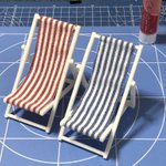 3Dプリンターが復旧したので何とか数は持ち込めそうです。「1/12サマーベッド」クホリアの精度が高いのでちゃんと折り畳み出来る優れモノ。カラーは赤と青 完成品1個1000円でのご提供です #wf2018s https://t.co/Hkcc9d8pVr