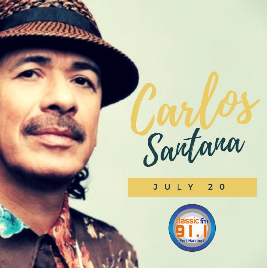 Carlos Santana’s Birthday Celebration | HappyBday.to