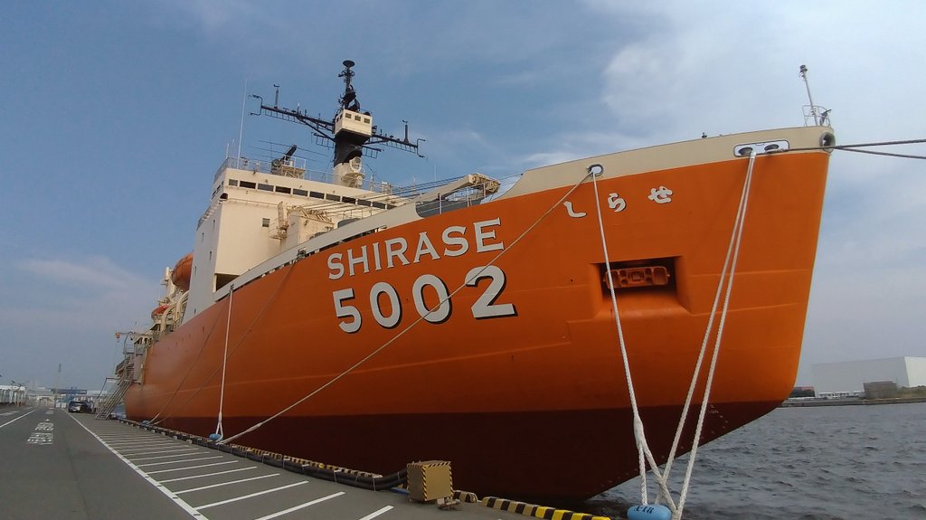 SHIRASE5002 の中を見学したりしました #よりもい SHIRASE5002 の中を見学したりしました #よりもい