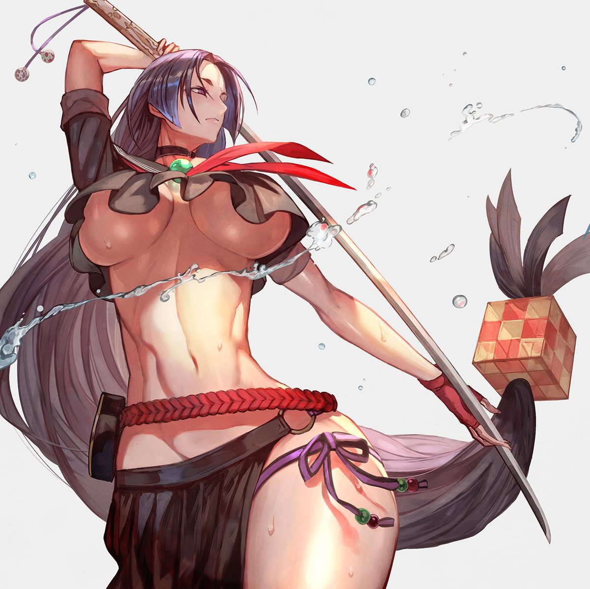 水着頼光さん #FateGO #FGO 水着頼光さん #FateGO #FGO
