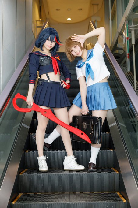 ※コスプレ【流マコ】キルラキル✂いつも君がちゃんと待っててくれた愛おしく 煌めく 世界で✨✨纏流子:姫美那満艦飾マコ:此 ※コスプレ【流マコ】キルラキル✂いつも君がちゃんと待っててくれた愛おしく 煌めく 世界で✨✨纏流子:姫美那満艦飾マコ:此