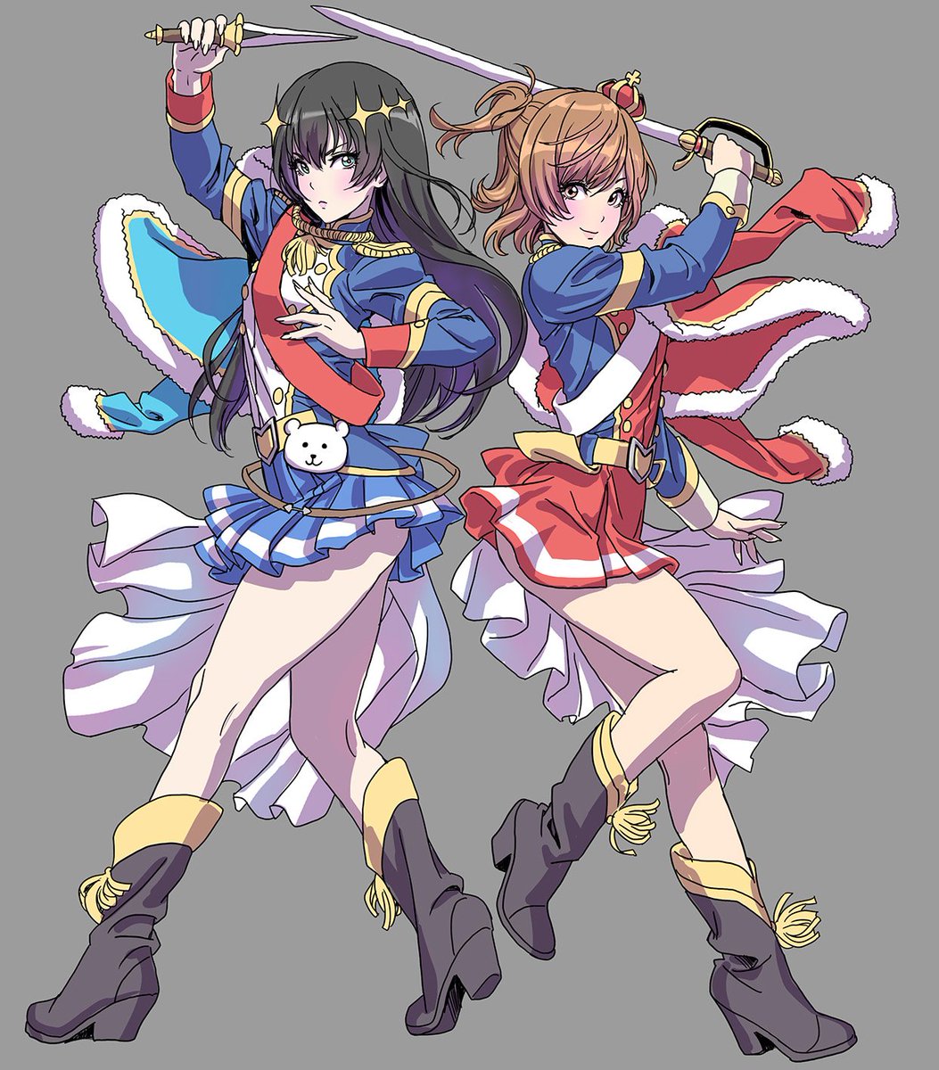 レヴュースタァライト描きました。 レヴュースタァライト描きました。