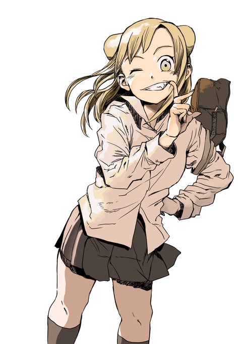 カラー練習摸写『#亜人ちゃんは語りたい』1巻表紙前に描いたやつ。 カラー練習摸写『#亜人ちゃんは語りたい』1巻表紙前に描いたやつ。